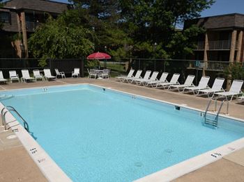 Private swimming pool at Ivy Hall Apartments*, Maryland, 21204